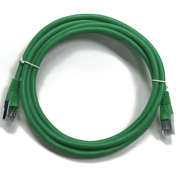 20' CAT5e (350 MHz) STP Shielded Network Cable - Green